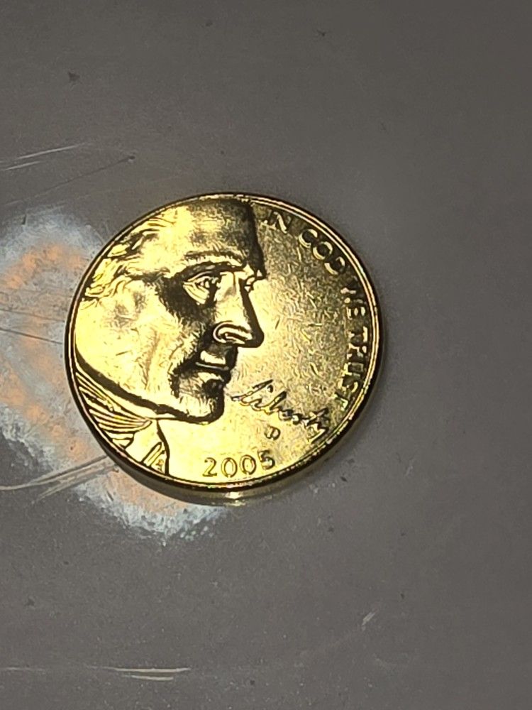 2005 Gold Plated Nickel