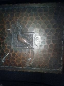 Antique Copper Ink Well