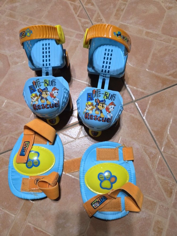 paw patrol kids roller skates