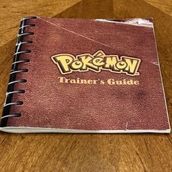 Pokemon Yellow Trainers Guide Gameboy