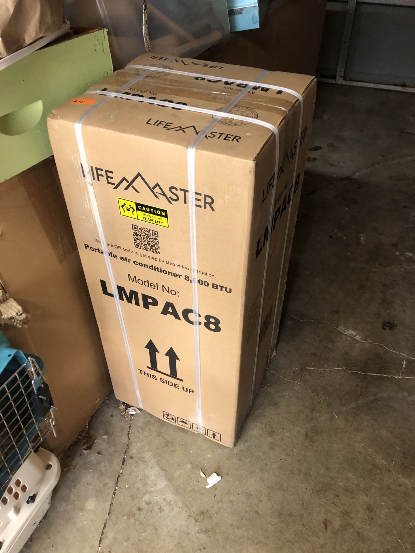 LifeMaster 8000 BTU Portable Air Conditioner New In Box 