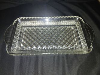 Vintage Cristal tray