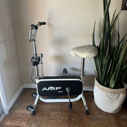 Stationary Exercise Bike AMF Vintage - Works! Workout Bicycle