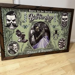 Born To Be Barber.  (Frame)