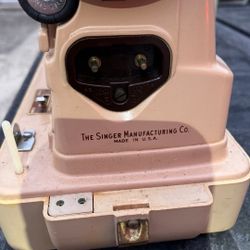 Sewing Machine And Table