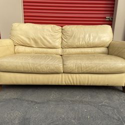 Leather Couch 