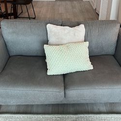 Grey Loveseat/couch