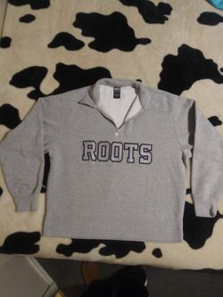 Roots Athletic sweatshirt. All stitched lettering!