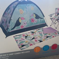 Tent & Sleeping Bag Combo