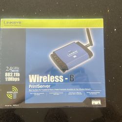 Linksys Wireless-B Print Server