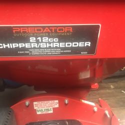 Gas chipper Honda Motor very good condition 300