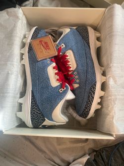 Size 11 Jordan 3 Force Savage Washed Denim