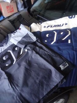 OG Leather FUBU Jerseys