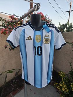 Argentina Home Messi World Cup Soccer Jersey 2026