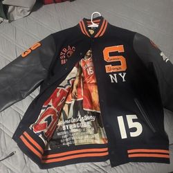 Rare Limited Edition Carmelo Anthony Varsity Jacket 