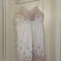 New With Tags- White Summer Dress