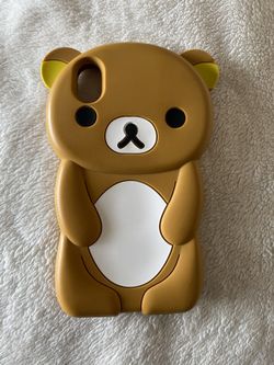 iPhone XR silicone Bear case