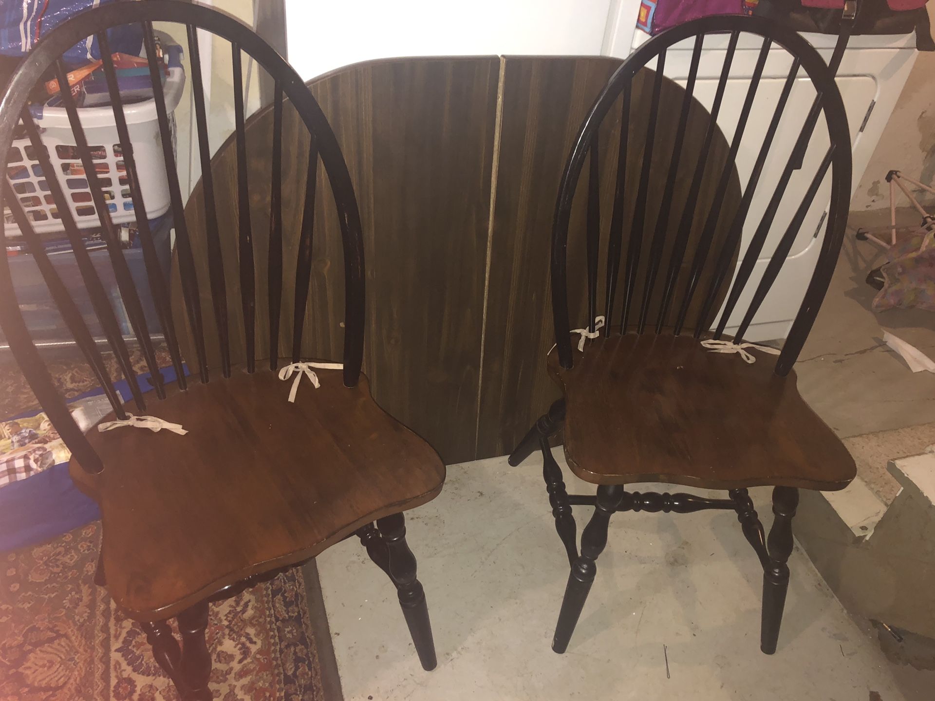 Table & two chairs