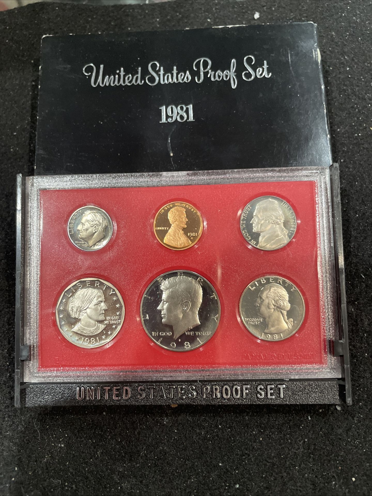 1981 S Gem Proof US Mint Set In Original Government Pack