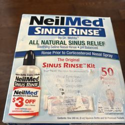 NeilMed Sinus Relief 50 or 100 Packets