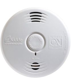 Kidde Smoke Detector, 10-Year Battery, Photoelectric Sensor Smoke Alarm, White=H8-754