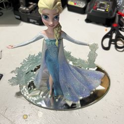DISNEY FROZEN "LET IT GO" FIGURINE LIMITED TO 95 CASTING DAYS ELSA SINGING CAST This collectible Disney FROZEN Elsa figurine features: Celebrate the m