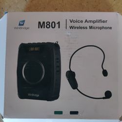 Voice Amplifier Wireless Microphone