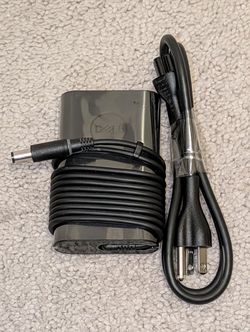 2x Dell Laptop Chargers 65W Barrel Connector 1 New And 1 Used