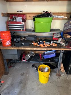 Metal Workbench heavy duty