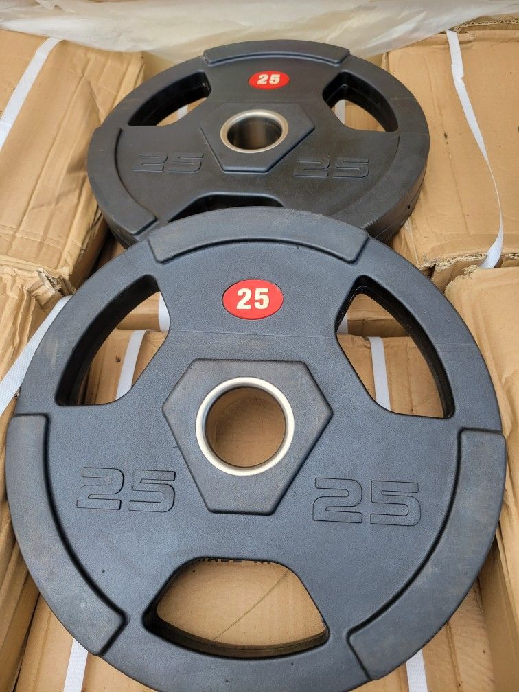 25LBS OLYMPIC WEIGHTS 