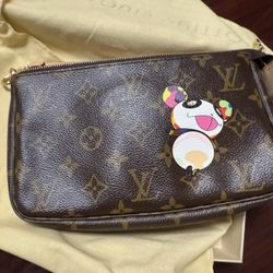 Louis Vuitton Pochette Panda Monogram Murakami Limited Edition