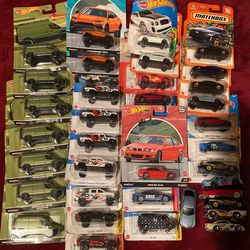 36 Hot Wheels Matchbox Maisto Cars Collection 