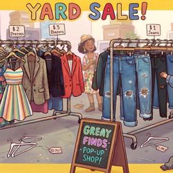Hug Annual Yard Sale Oct3 SAT 7-2 Pm
