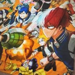 New My Hero Anime Fabric Tapestry Room Decor 