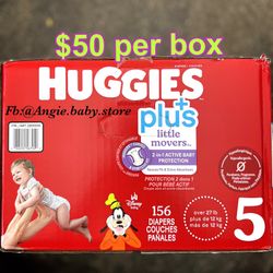 Huggies Little Movers Size 5 Plus
