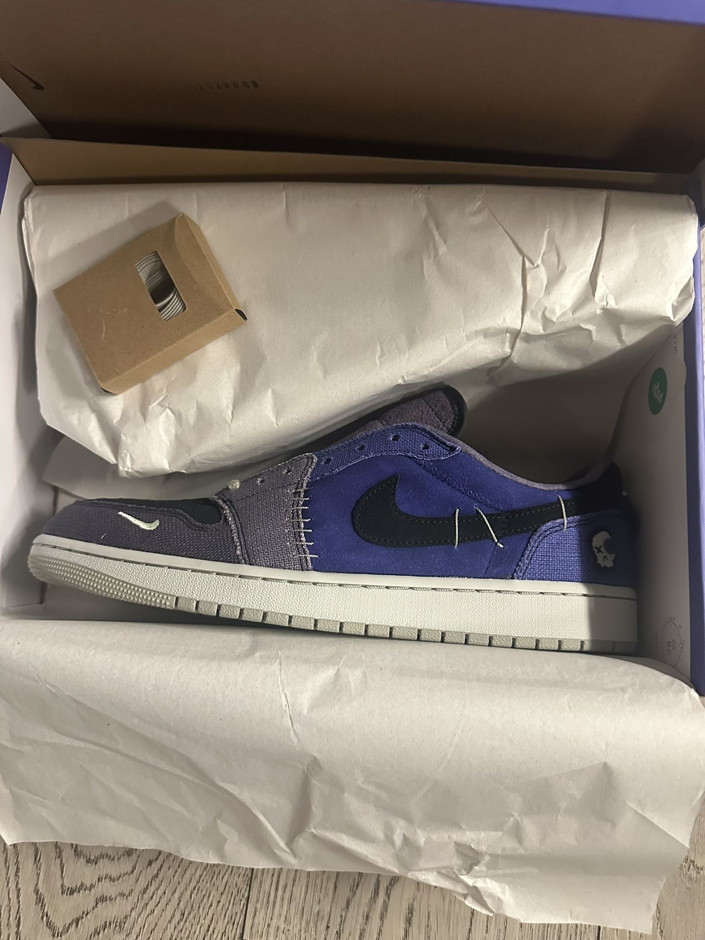 Nike Air Jordan 1 Retro Low OG Zion Williamson Voodoo Alternate Men’s Size 12