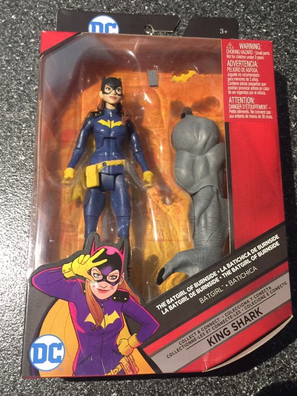 Batgirl 6 inch D.C. Comics multiverse action figure batman collectible figure king shark build a figure piece