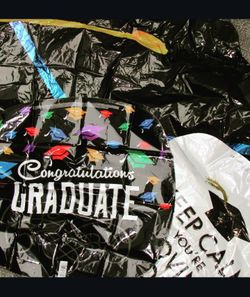 Graduation Mylar Balloon Bundle