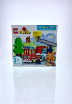 LEGO Duplo Fire Truck with Hose & Firefighter (10473)