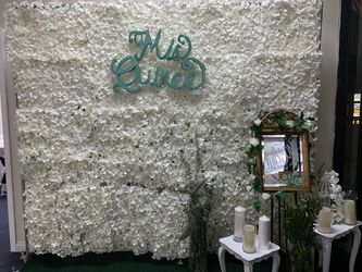Pared de flores