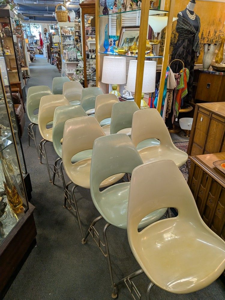 Mid Century Locking Chairs
