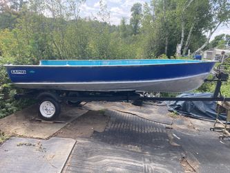 Lund Boat Plus Trailer - Aluminum Boat