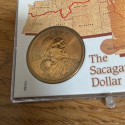 2000-P Sacagawea $1 “Golden” US Liberty Coin Not circulated