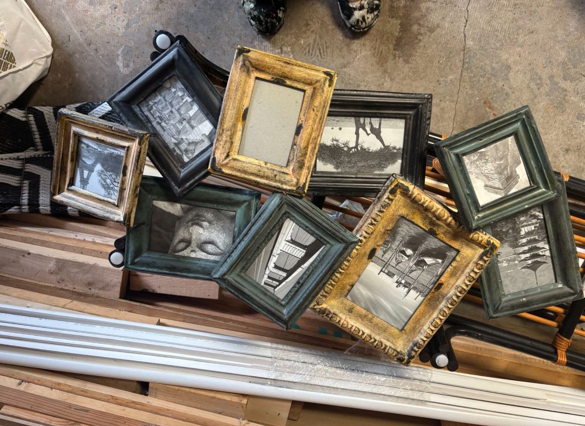 LOW PRICE MOVING- $240 + TAX RETAIL WEST ELM METAL ART COLLAGE
