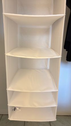 İKEA Organizer with 6 compartments, white, 13 34x17 34x49 1/4"