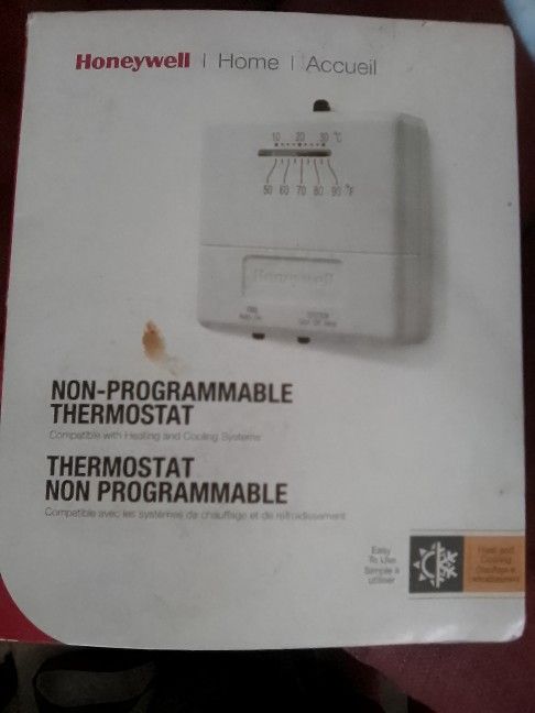 Honey Well Thermostat Non-Programmable Heating & Cooling