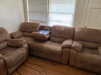 Couch and 2 Recliners
