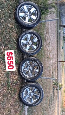 Ram 1500 02-18 ,,,20" oem rims & tires