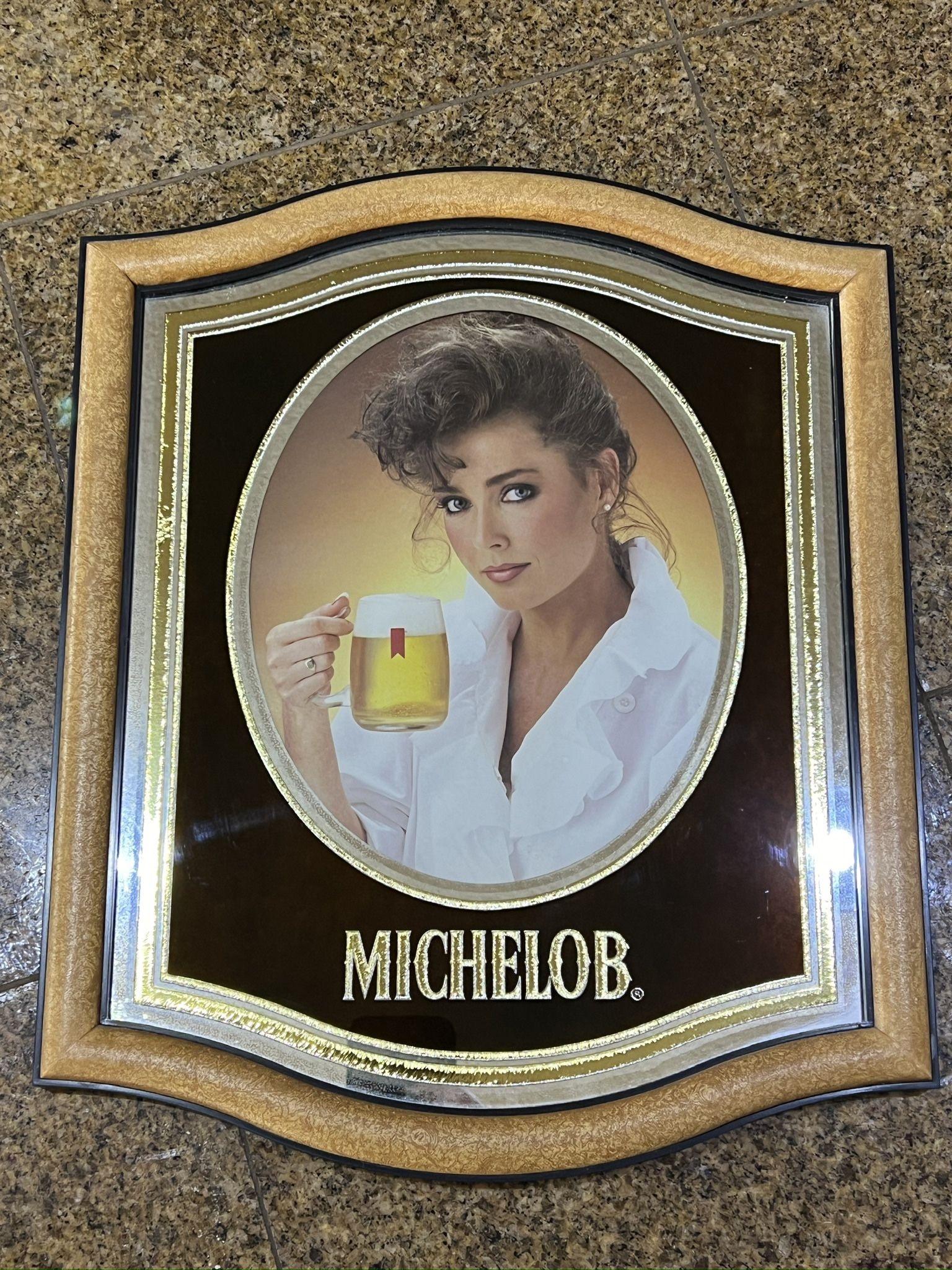 Vintage Michelob Bar Decor 1983 