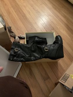 Black Boots Never Worn